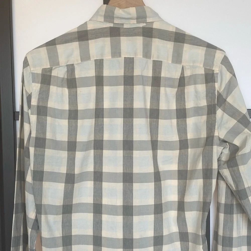 J. Crew Mercantile Plaid button‎ down shirt. Size Small